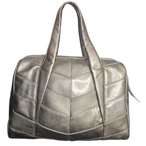 Charles David Patent Faux Leather Structured Bag